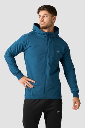 ICANIWILL - Activity Zip Hoodie Men Teal - Herr - Träningskläder från ICIW