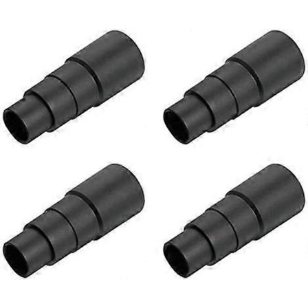 4 stk. støvsuger slangeadapter, universell støvsuger slangereduksjon slangeadaptersett for støvsuger slangekonverteringstilbehør slangekobling