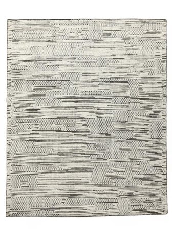 Grass Rug Modern Dark Green/Green Large (Wool, India)