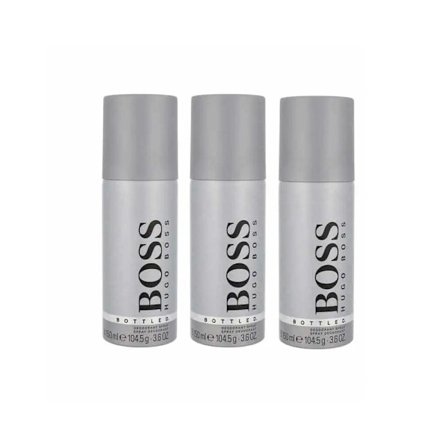 3-pack Hugo Boss Bottled Deo Spray 150ml