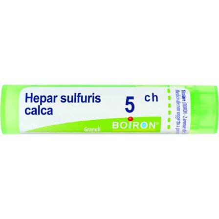 Boiron Hepar Sulfuris Calcareum 5Ch Tubo 80 Granuli 4g