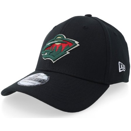 New Era - NHL Schwarz flexfit Cap - Hatstore Exclusive x Minnesota Wild 39THIRTY Black Flexfit @ Hatstore