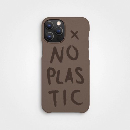 Plastic Free Phone Case Earth Brown No plastic | agood company, iPhone 12 12 Pro