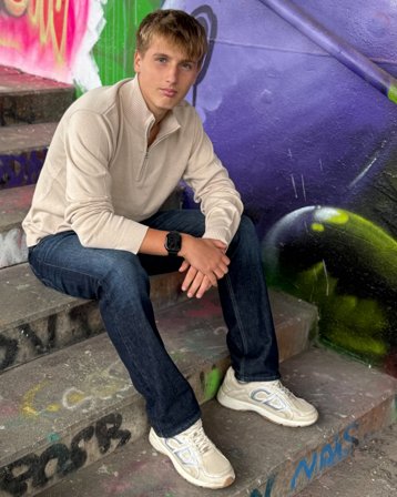 RYVLS Half Zip Cotton Knit Beigestä Villapuserot Pojat - Kids Brand Store