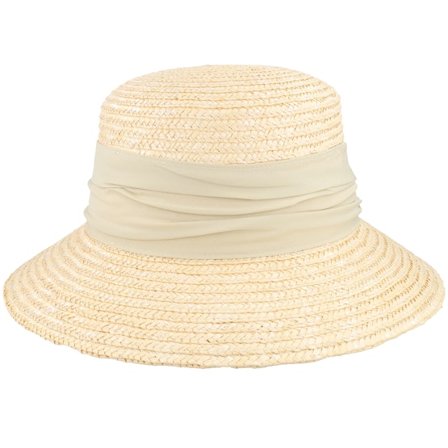 Seeberger - Beige - straw - Hat - Bell Natural Straw Hat - Hatstore