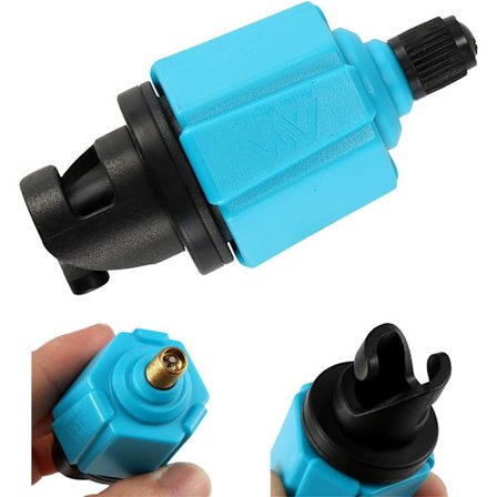 Luftventil-adapter, pumpe-adapter luftventil paddle board oppblåsbar