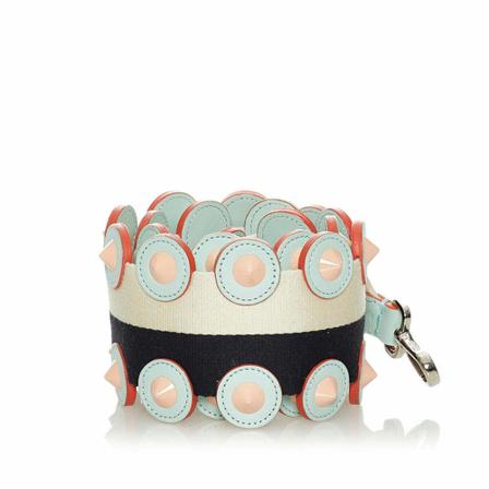 Fendi Vintage, Pre-owned Shoulder Strap Roze, Dames, Maat:ONE Size,Canvas