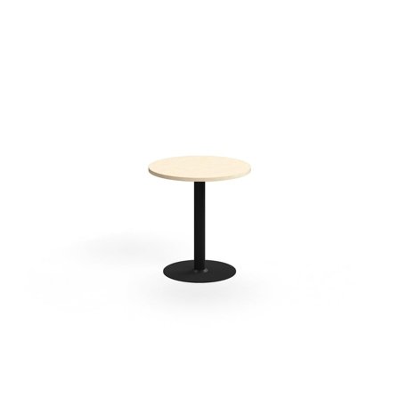 Bord VERTICUS, Ø700x720 mm, svart/björk