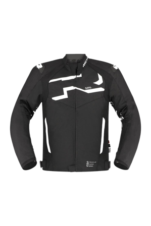 Richa Stradale Tex WP MC-jacka Svart/Vit M