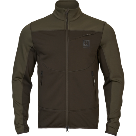 Härkila Olaf fleece jakke Shadow Brown/Forest night