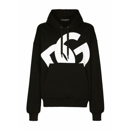 Dolce & Gabbana Hoodies svart, Herr, Herr, Storlek: S
