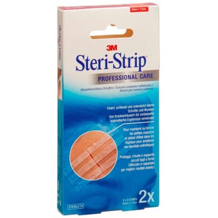 Steri Strip Skin Cerotto Per Sutura 6x75mm 6 Strisce