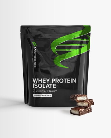 4 x Whey Isolate Chocolate Coconut