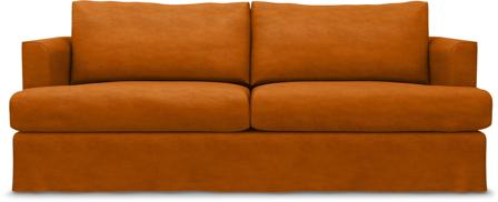 Mio - soffa överdrag till Maison 3-sits soffa, Cognac, Sammet - Bemz