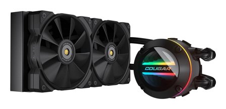 COUGAR CPU Wasserkühlung Poseidon-GT 240, ARGB, Schwarz