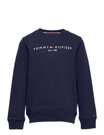 Essential Sweatshirt Sweat-shirt Genser Blå Tommy Hilfiger