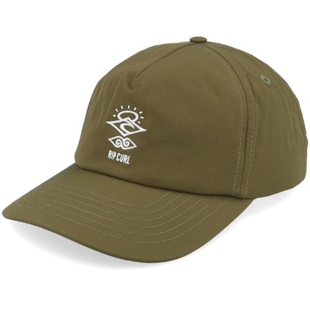 Rip Curl - Verde unconstructed Boné - Icons Search Cap Olive Dad Cap @ Hatstore