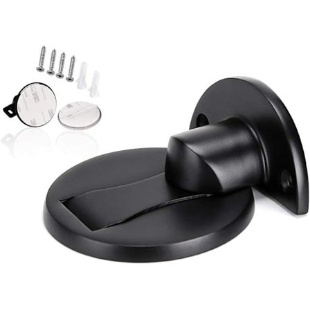 Magnetisk dørstopper, gulvmontert dørstopper, usynlig og