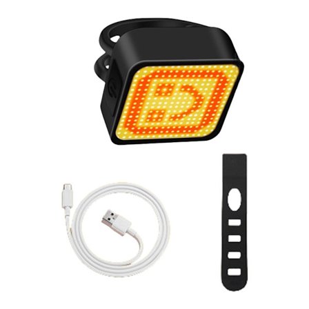 USB Uppladdningsbar Cykel Baklampa Kreativ LED Bakljus Vattentät Cykel Baklyktor Cykelsäkerhets Varningslampa