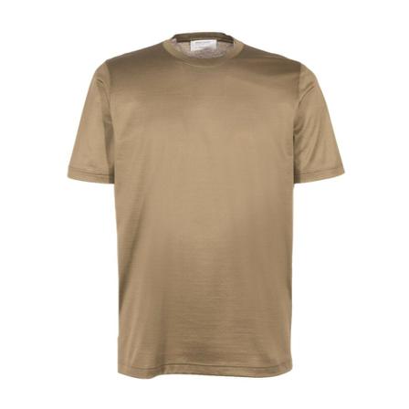 Gran Sasso, T-Shirt Beige, Heren, Maat:S