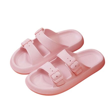 Happy Slippers - Stilrena, mjuka tofflor med spänne för kvinnor och män - Flera färger