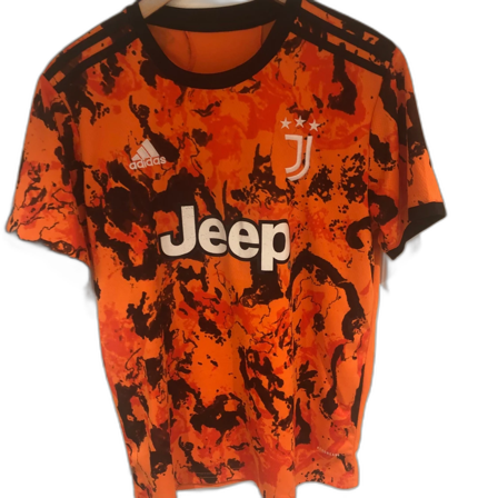 Orange och svart Juventus fotbollströja från Adidas