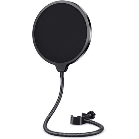 Aokeo Professionel Mikrofon Pop Filter Maske Skærm til Blue Yeti, Snowball, KLB
