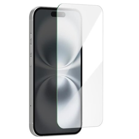 Hærdet glas - AVIZAR - iPhone 16 Pro Max - 9H hårdhed - Fuld lim - Ultratynd Transparent