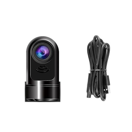 1080p HD 360 Roterende Mini Adas Dashcam, Mini Front Dash Kamera for Biler Nyeste-Perfekt
