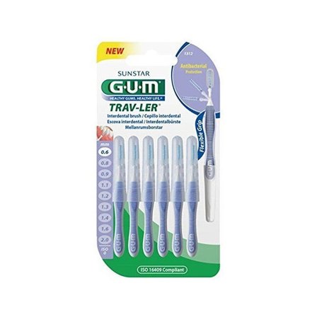 Gum Trav-Ler 0,6 Scovolino Pro 6 Pezzi