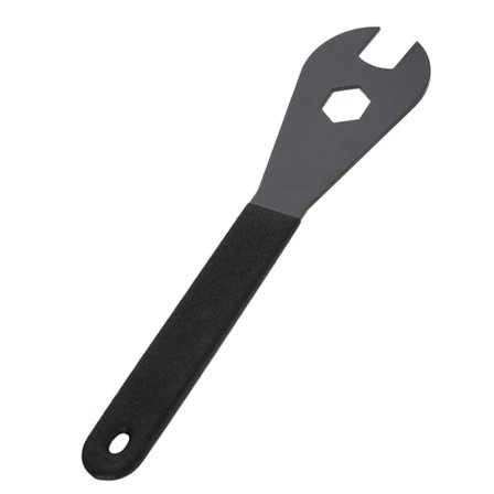 Slitesterk multifunksjon karbonstål konusnøkkel sykkel reparasjonsverktøy (15 mm)