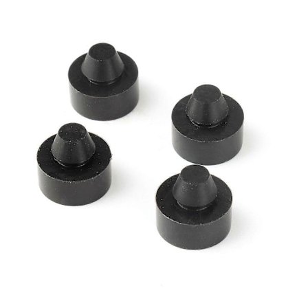 Fodplade Base Gummi Ben Fast Støtte Mikrobølgeovn Tilbehør til Haier Grants (No.1 fod (4 stk))