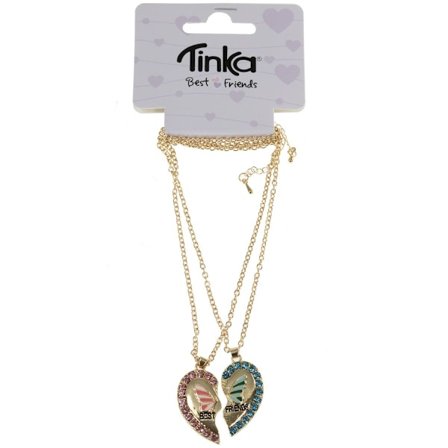 Best Friends Halskæde, Hjerter - Tinka