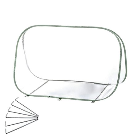 Mini Trädgårdsväxthus, Portabelt Mini Pop-up Pvc Växthus med 6 slipade naglar, Cover