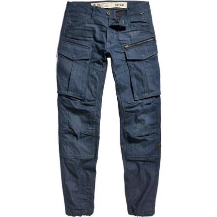 G-star Straight Jeans , Blauw , Heren , Maat: W34 L32