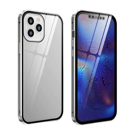 Mobilskal till iPhone 11 Pro, Silver/Transparent Transparent