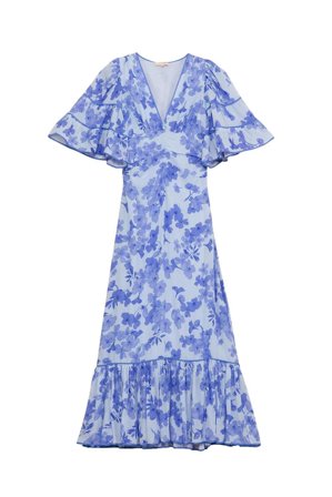 Chiffon Gown Sky Blue XS