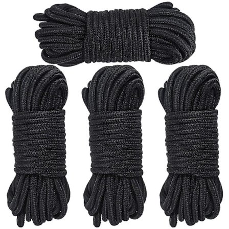 Pestävä Puuvilla-Silkki Köysi