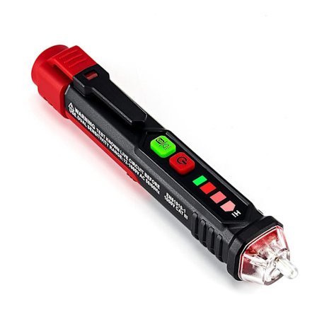 Berøringsfri spenningsdetektor, justerbar følsomhet, ZQKLA