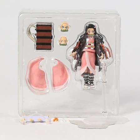 Demon Slayer Kamado Nezuko Figma 508-dx Tanjiro 498-dx PVC Actionfigur Samleobjekt Leke