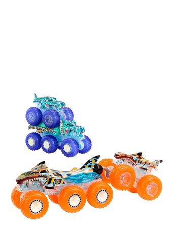 Hot Wheels | Monster Trucks Power Smashers Toy Truck & Big Rig Multipack (4 Toy Trucks) | ONE SIZE