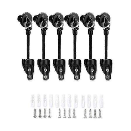 Oppgradert Bungee Kit og Endestykke Utendørs Rullegardin Solskjerm Erstatningsdel Skjermfester Elastisk W