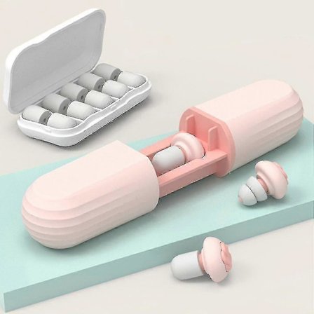 Støydempende skumørepropper - Gjenbrukbare lydtette ørepropper for voksne - Hørselvernutstyr