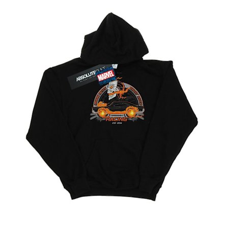 Marvel Pojkar Ghost Rider Robbie Reyes Racing Hoodie 3-4 År Sv
