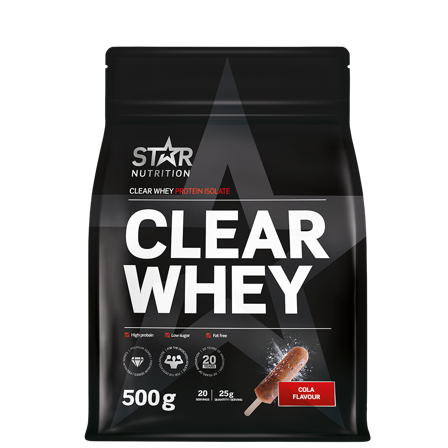 Star Nutrition Clear Whey 500g, Cola