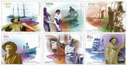 Portugal - Fiskeri - Postfrisk sæt 6v