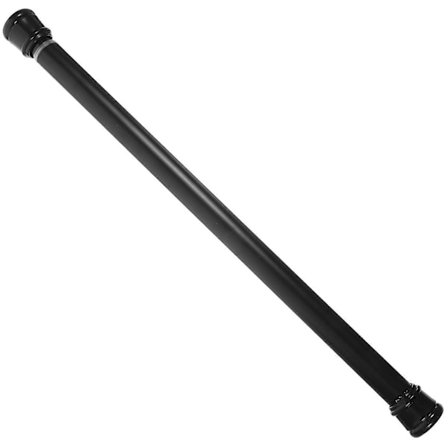 Duschdraperistång Spänning Justerbar Längd Badrum Användning Svart 50-80 Cm 1-pack