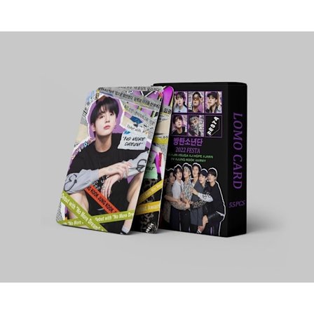 55 st Bangtan Boys Lomo-kort BTS-fotokort Bangtan Boys 2022 FESTA Nytt album Bangtan Boys-vykort