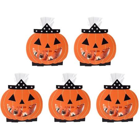 Halloween, Presentförpackning För Pumpakakor, 8 St, Orange