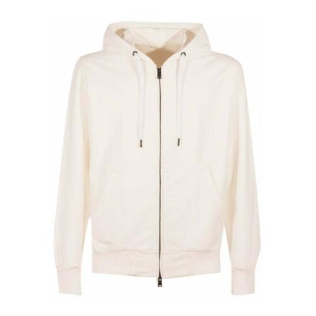 Circolo 1901 Full zip sweatshirt with hood inbo, Dame Striktrøjer og sweatere